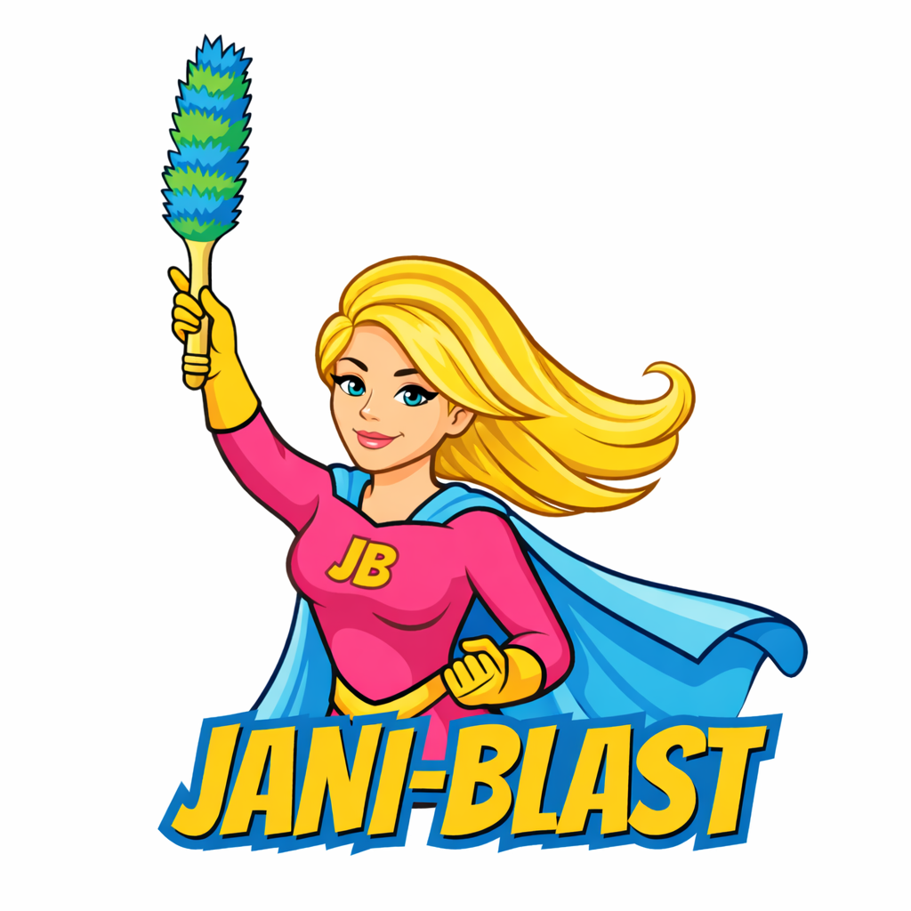 Jani-Blast commercial cleaning logo