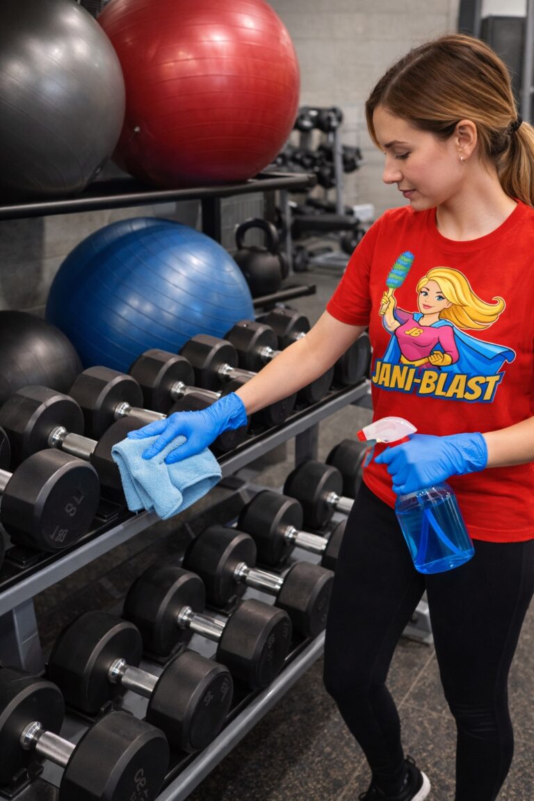 gym fitness studio cleaning toronto
