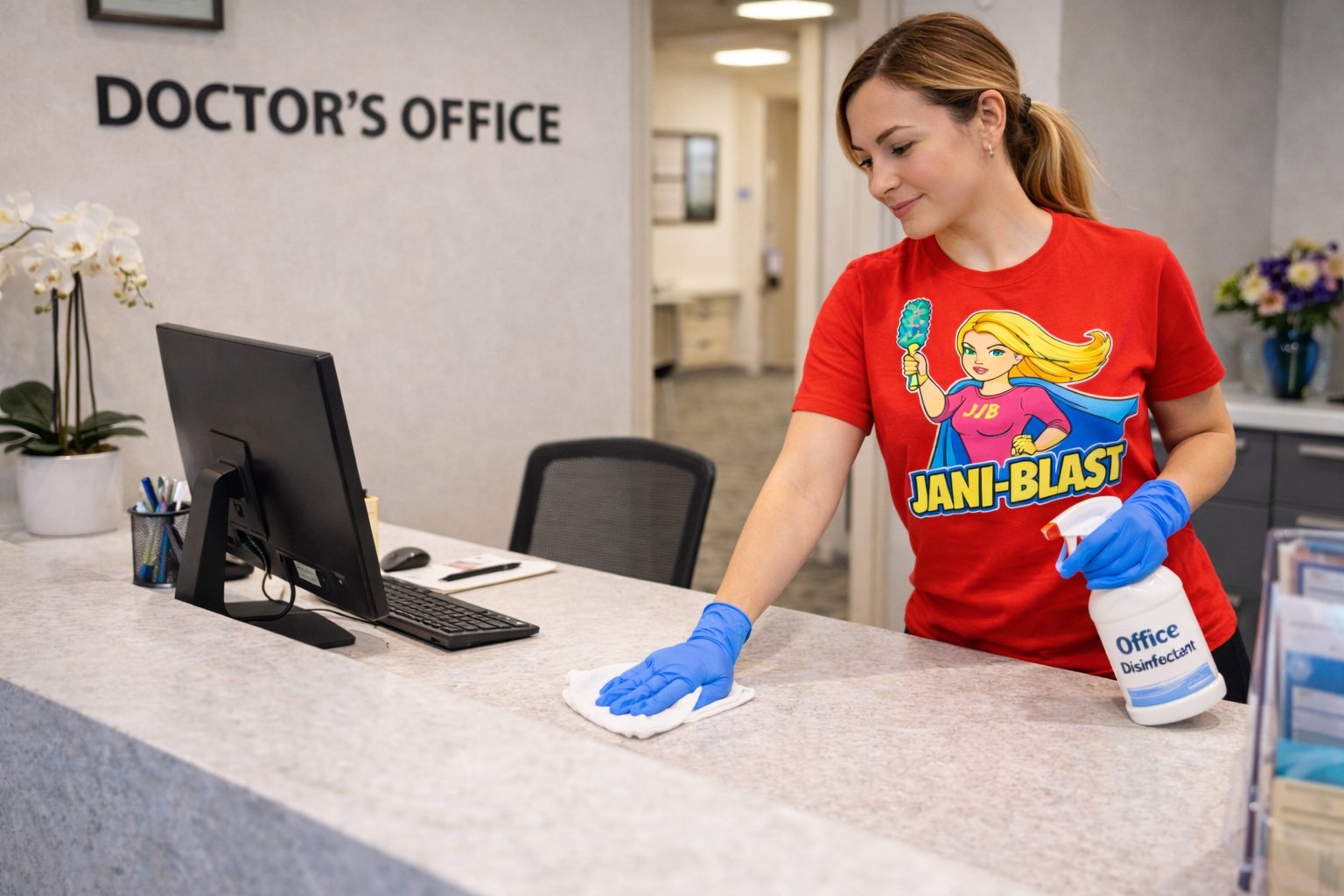 doctor office cleaning jani-blast toronto