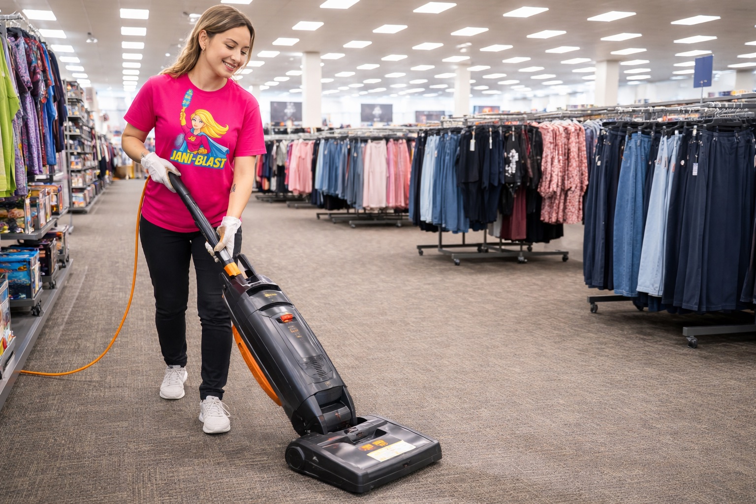commercial retail cleaning vacuuming toronto